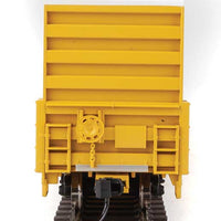 60' High-Cube Plate F Boxcar - Ready to Run -- TTX TBOX #662066 (yellow, black, Red TTX and Next Load Any Road Logos)