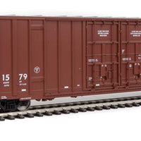 60' High-Cube Plate F Boxcar - Ready to Run -- Union Pacific(R) #961579 (Boxcar Red, Small Shield-Building America Logo)