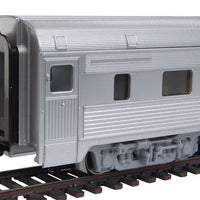 85' Budd 10-6 Sleeper - Ready to Run -- Painted, Unlettered (silver)