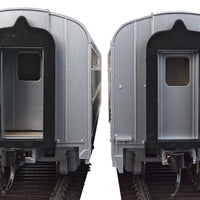 85' Budd 10-6 Sleeper - Ready to Run -- Painted, Unlettered (silver)