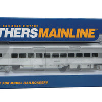 85' Budd Small-Window Coach - Ready to Run -- Painted, Unlettered (silver)