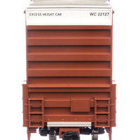 60' High Cube Plate F Boxcar - Ready to Run -- Wisconsin Central #22127