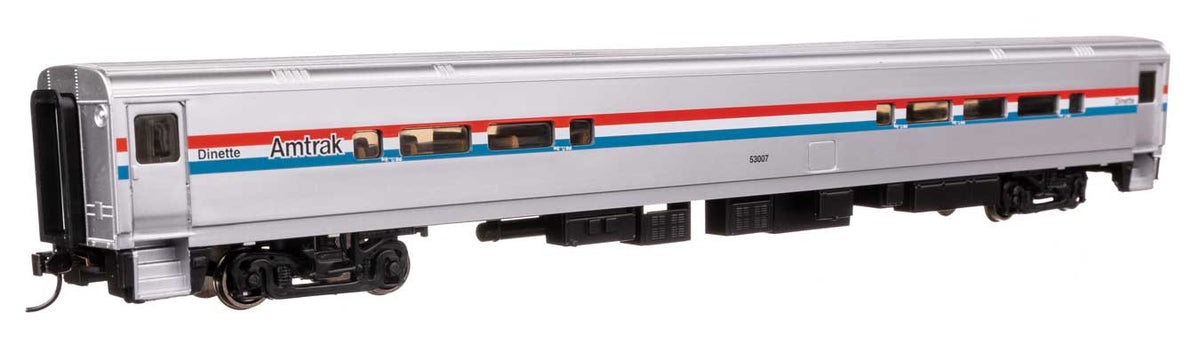 85' Horizon Cafe/Club Food Service Car - Ready to Run -- Amtrak(R) Phase III #53007-1