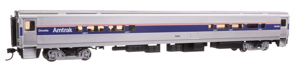 85' Horizon Cafe/Club Food Service Car - Ready to Run -- Amtrak(R) Phase IV #53004-1