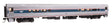 85' Horizon Cafe/Club Food Service Car - Ready to Run -- Amtrak(R) Phase VI #58007-1
