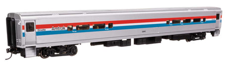 85' Horizon Cafe/Club Food Service Car - Ready to Run -- Amtrak(R) Phase III (Wide Stripes) #53002-1