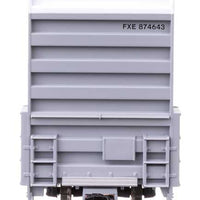 60' High Cube Plate F Horizontal Post Boxcar - Ready to Run -- Ferromex #874643 (gray)