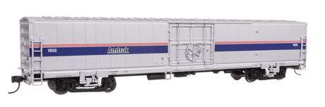 60' Thrall Material Handling Car MHC-2 - Ready To Run -- Amtrak Phase IV #1502-2