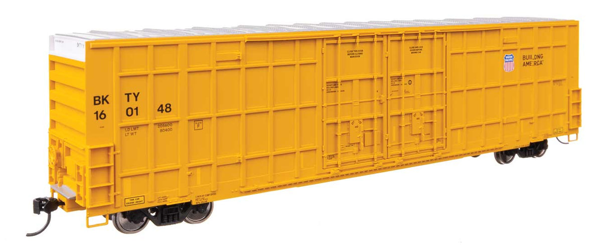 60' High Cube Plate F Horizontal Post Boxcar - Ready to Run -- Union Pacific(R) BKTY #160148-1