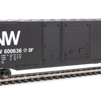 60' Pullman-Standard Auto Parts Boxcar (10' and 6' doors) - Ready to Run -- Norfolk & Western #600636