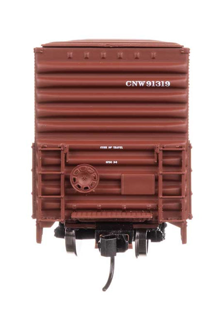 60' Pullman-Standard Double Door Auto Parts Boxcar - Ready to Run -- Chicago & North Western(TM) #91319-3