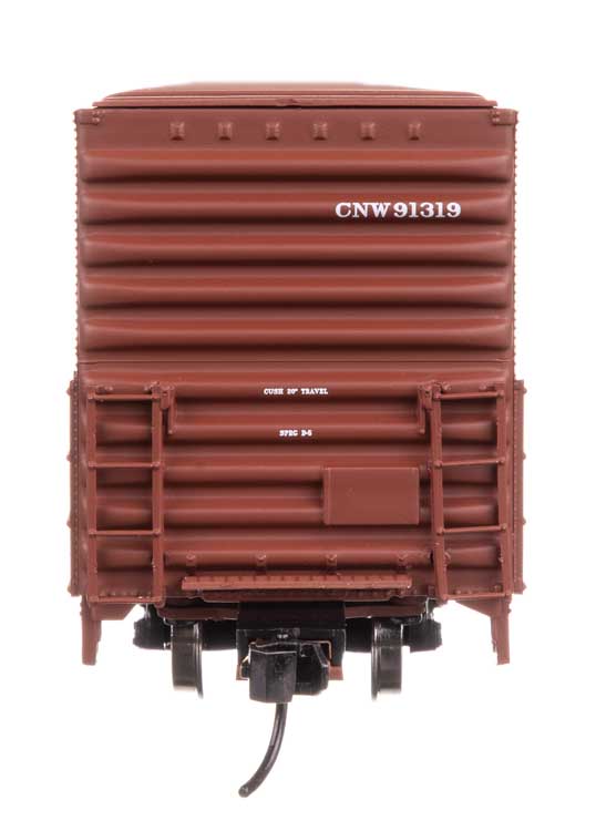 60' Pullman-Standard Double Door Auto Parts Boxcar - Ready to Run -- Chicago & North Western(TM) #91319-4