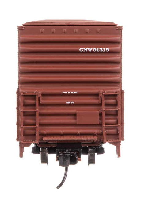 60' Pullman-Standard Double Door Auto Parts Boxcar - Ready to Run -- Chicago & North Western(TM) #91319-4
