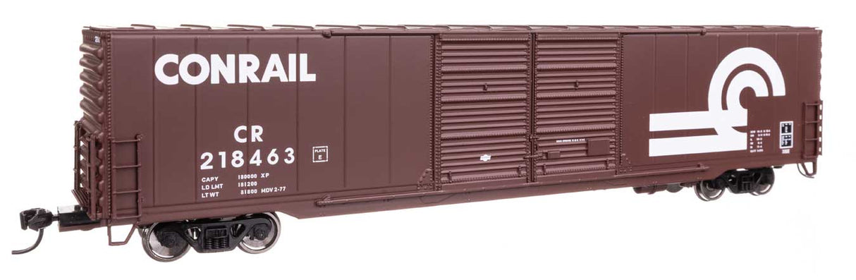 60' Pullman-Standard Double Door Auto Parts Boxcar - Ready to Run -- Conrail #218463-2