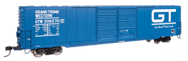 60' Pullman-Standard Double Door Auto Parts Boxcar - Ready to Run -- Grand Trunk Western #306270-1
