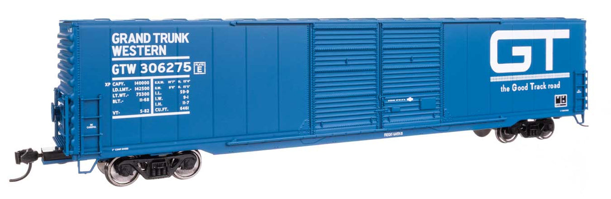 60' Pullman-Standard Double Door Auto Parts Boxcar - Ready to Run -- Grand Trunk Western #306275-1