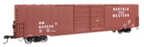 60' Pullman-Standard Double Door Auto Parts Boxcar - Ready to Run -- Norfolk & Western #600626-1