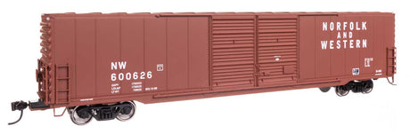 60' Pullman-Standard Double Door Auto Parts Boxcar - Ready to Run -- Norfolk & Western #600626-1