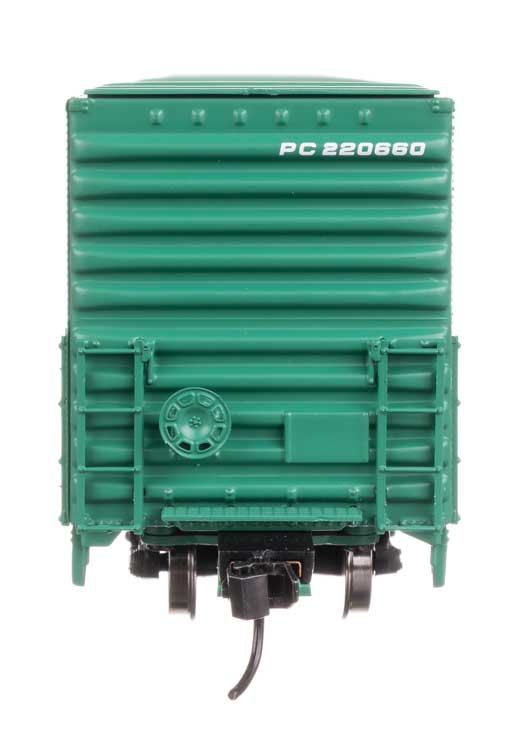 60' Pullman-Standard Double Door Auto Parts Boxcar - Ready to Run -- Penn Central #220660-3