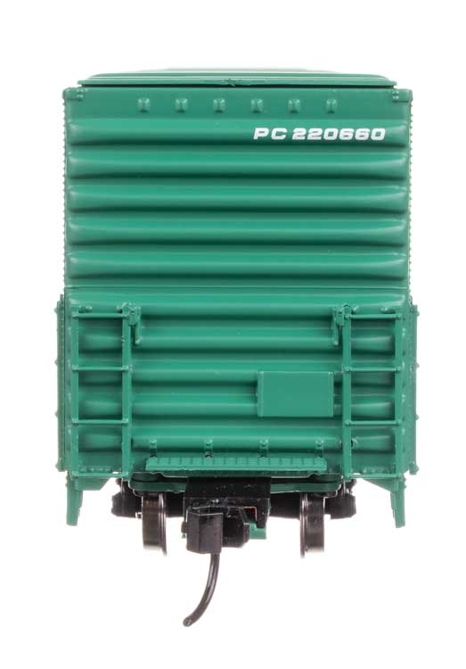 60' Pullman-Standard Double Door Auto Parts Boxcar - Ready to Run -- Penn Central #220660-4