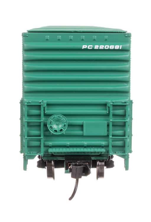 60' Pullman-Standard Double Door Auto Parts Boxcar - Ready to Run -- Penn Central #220681-3