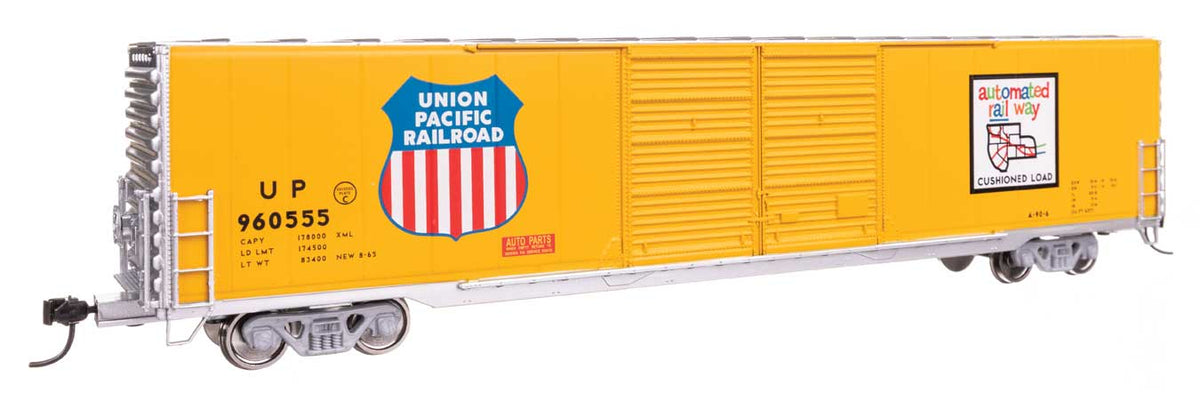 60' Pullman-Standard Double Door Auto Parts Boxcar - Ready to Run -- Union Pacific(R) #960555-1