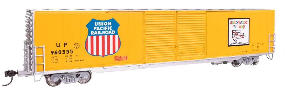 60' Pullman-Standard Double Door Auto Parts Boxcar - Ready to Run -- Union Pacific(R) #960555-2