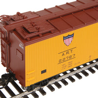 40' Wood Reefer with Wood Ends & Roof -- American Refrigerator Transit(TM) #22787 (Missouri Pacific / Wabash Logos)