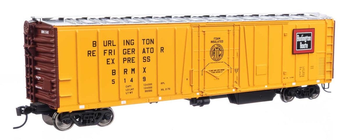 50' AAR Mechanical Refrigerator Car - Ready-to-Run -- Chicago, Burlington & Quincy #5149-1