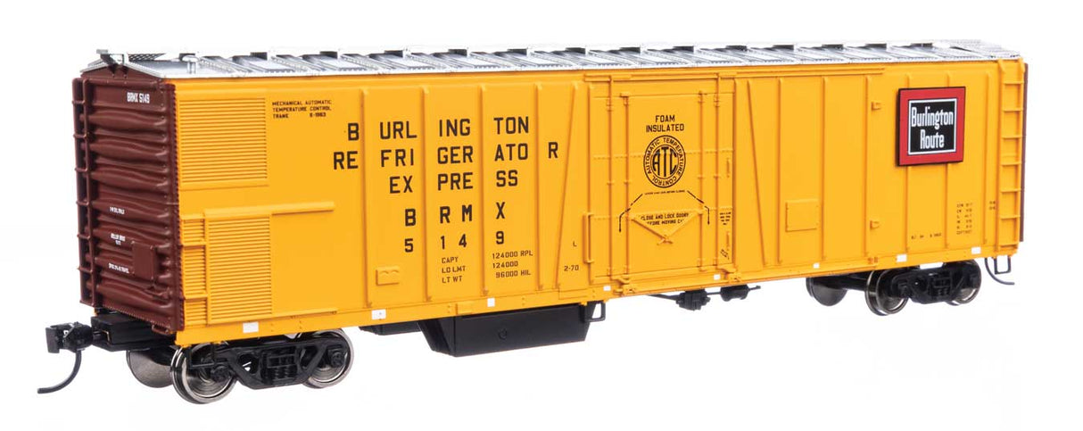50' AAR Mechanical Refrigerator Car - Ready-to-Run -- Chicago, Burlington & Quincy #5149-2