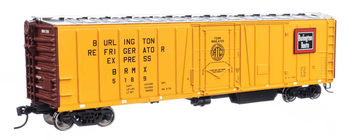 50' AAR Mechanical Refrigerator Car - Ready-to-Run -- Chicago, Burlington & Quincy #5189-1