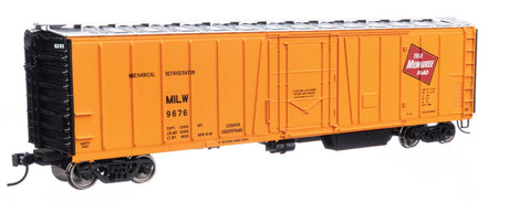 50' AAR Mechanical Refrigerator Car - Ready-to-Run -- Milwaukee Road #9676-1