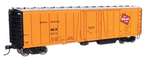 50' AAR Mechanical Refrigerator Car - Ready-to-Run -- Milwaukee Road #9713-1
