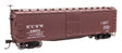 40' Double Sheathed Wood Boxcar - Ready to Run -- Delaware, Lackawanna & Western #44072-1