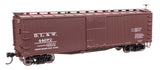 40' Double Sheathed Wood Boxcar - Ready to Run -- Delaware, Lackawanna & Western #44072-2