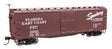 40' Double Sheathed Wood Boxcar - Ready to Run -- Florida East Coast #20611-1