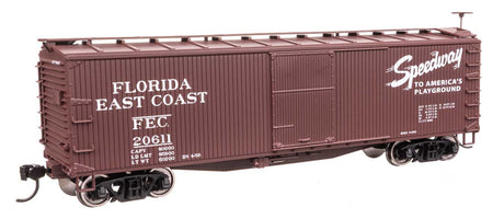 40' Double Sheathed Wood Boxcar - Ready to Run -- Florida East Coast #20611-2