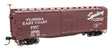40' Double Sheathed Wood Boxcar - Ready to Run -- Florida East Coast #20620-1