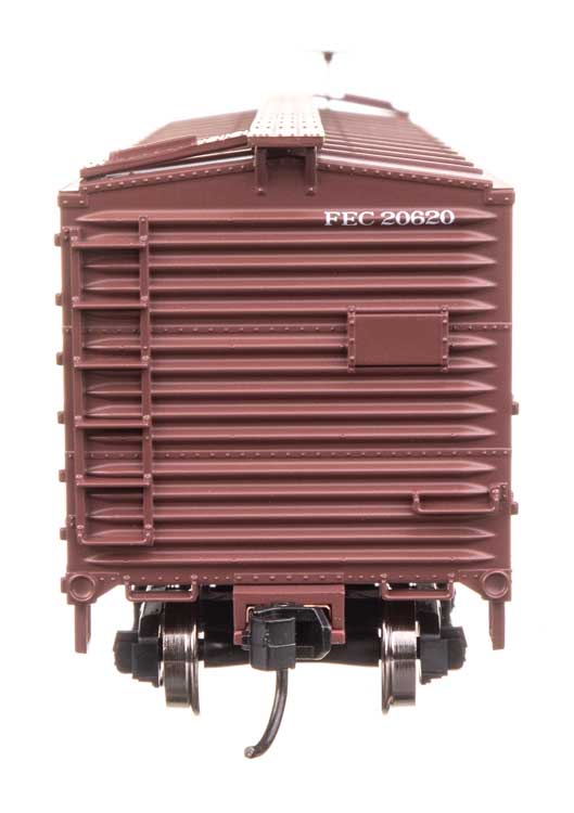 40' Double Sheathed Wood Boxcar - Ready to Run -- Florida East Coast #20620-4