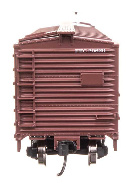 40' Double Sheathed Wood Boxcar - Ready to Run -- Florida East Coast #20620-4