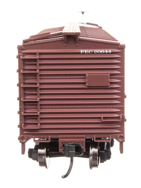 40' Double Sheathed Wood Boxcar - Ready to Run -- Florida East Coast #20644-4