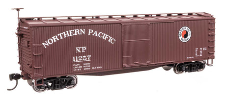 40' Double Sheathed Wood Boxcar - Ready to Run -- Northern Pacific #11257-1
