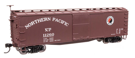 40' Double Sheathed Wood Boxcar - Ready to Run -- Northern Pacific #11260-1