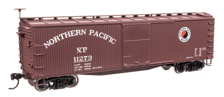40' Double Sheathed Wood Boxcar - Ready to Run -- Northern Pacific #11273-1