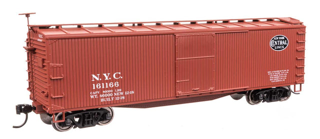 40' Double Sheathed Wood Boxcar - Ready to Run -- New York Central #161166-1