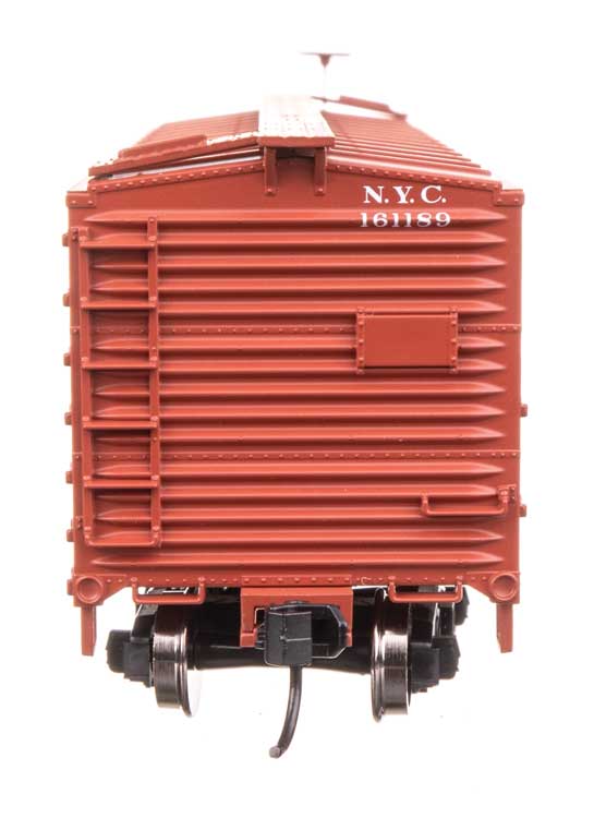 40' Double Sheathed Wood Boxcar - Ready to Run -- New York Central #161189-4
