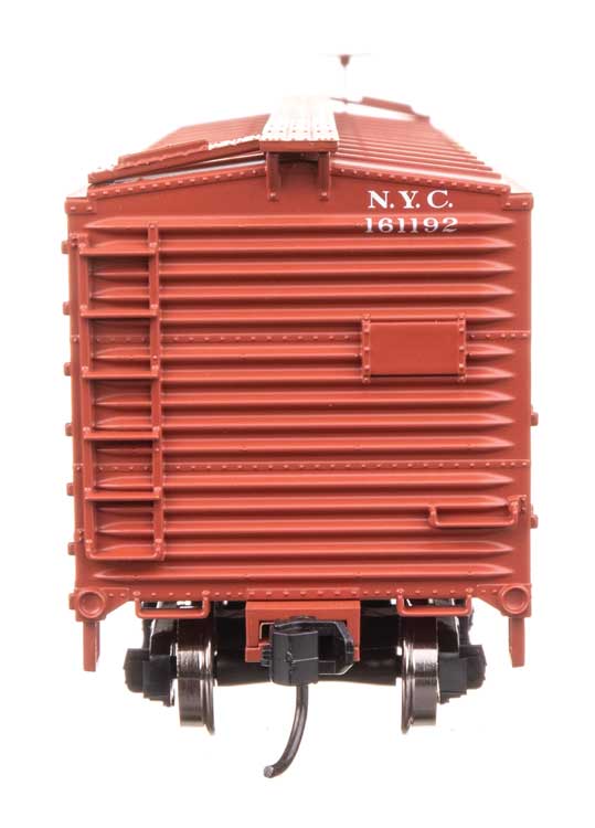 40' Double Sheathed Wood Boxcar - Ready to Run -- New York Central #161192-4