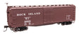 40' Double Sheathed Wood Boxcar - Ready to Run -- Rock Island #155026-1