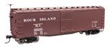 40' Double Sheathed Wood Boxcar - Ready to Run -- Rock Island #155037-1