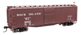 40' Double Sheathed Wood Boxcar - Ready to Run -- Rock Island #155037-2